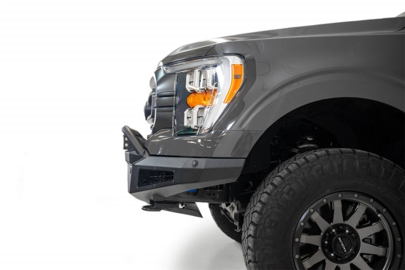 Addictive Desert Designs 2021 Ford F-150 HoneyBadger Front Bumper w/o Top Hoop F190111040103 F190111040103 Photo - Mounted