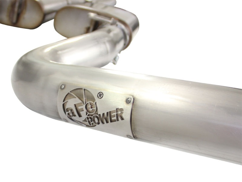 aFe Mach Force XP Cat-Back System Dodge Challenger SRT8 2008-2012 49-42028 Photo - Unmounted