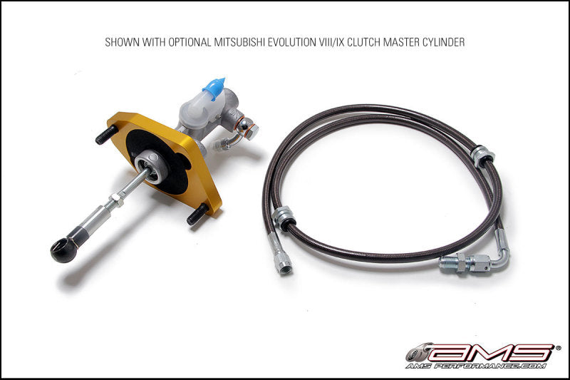 AMS Performance 08-15 Mitsubishi EVO X Clutch Master Cylinder Conversion w/Master Cylinder AMS.04.03.0002-1 AMS.04.03.0002-1 Photo - Primary