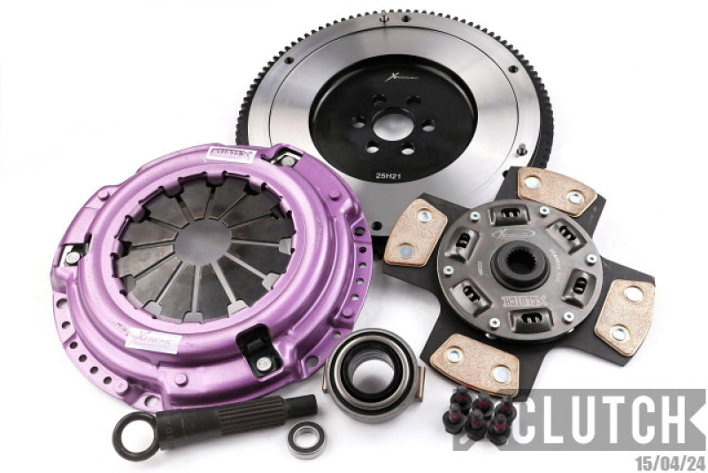 XCLUTCH 07-08 Honda Fit Base 1.5L Stage 2 Sprung Ceramic Clutch Kit XKHN21506-1B XKHN21506-1B Photo - Primary