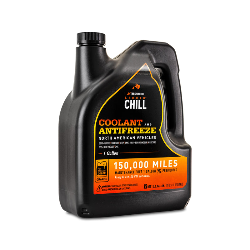 Mishimoto Liquid Chill EG Coolant, North American Vehicles, Orange MMRA-LC-EG-OR MMRA-LC-EG-OR Photo - Primary