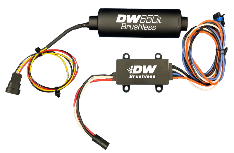DeatschWerks DW650iL Series 650LPH In-Line External Fuel Pump w/ PWM Controller 9-650-C103 9-650-C103 User 1