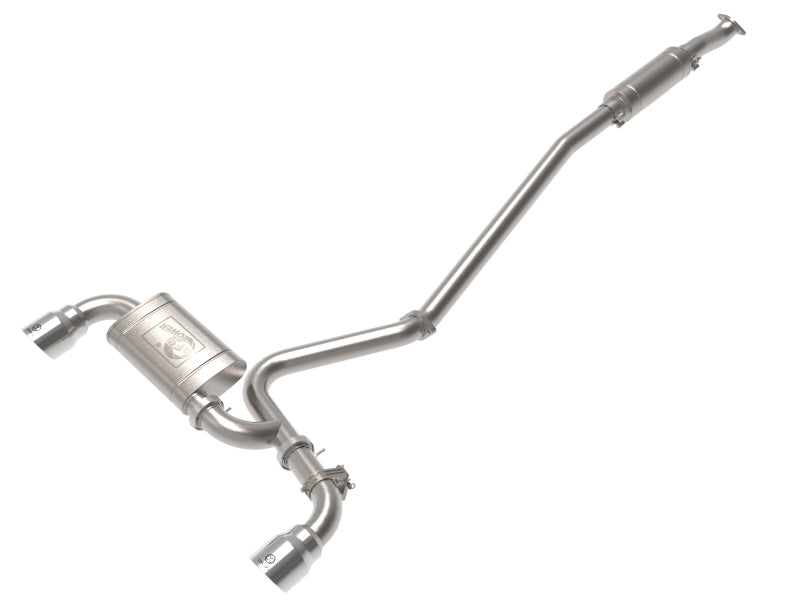 aFe 22-23 Hyundai Kona N L4-2.0L (t) Takeda 3in 304 SS Cat-Back Exhaust System w/ Polished Tips 49-37033-P 49-37033-P Photo - Primary