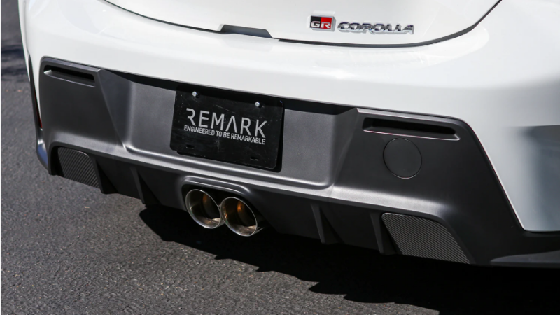 Remark 2023+ Toyota GR Corolla Carbon Fiber Outer Exhaust Block Off Plates RMK-05-EC01T-02 RMK-05-EC01T-02 User 1