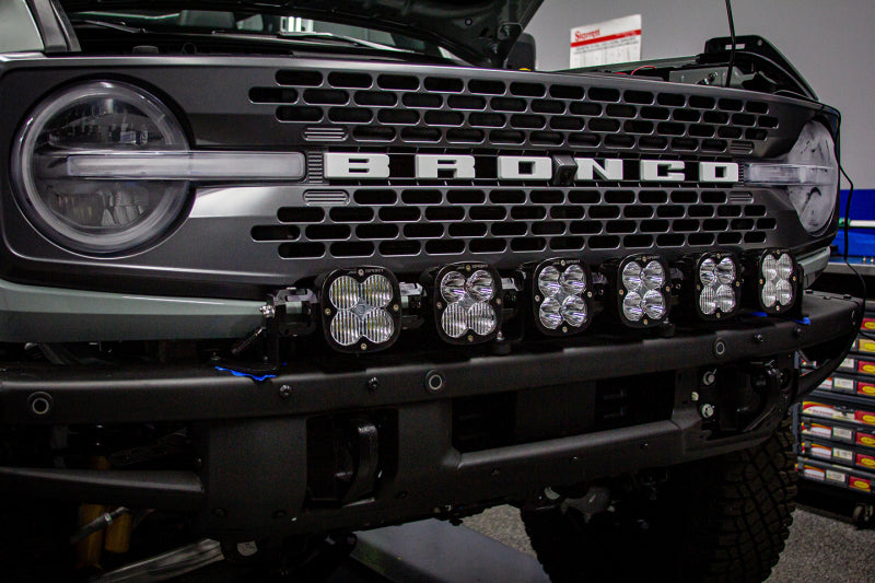 Baja Designs 2021+ Ford Bronco 6 XL Linkable Light Bar Kit Plastic Bumper Mount w/Upfitter 447768UP 447768UP User 1