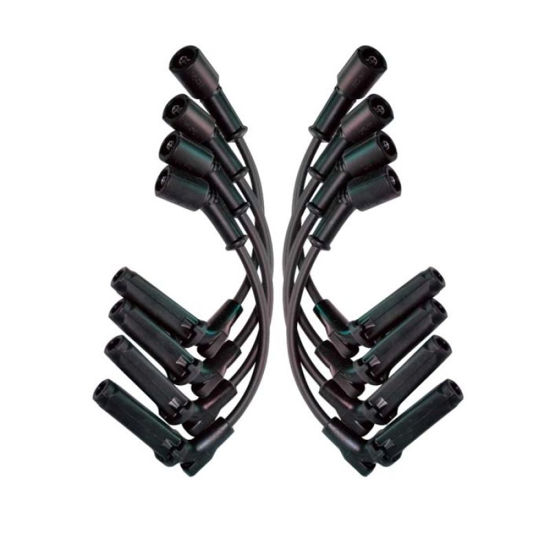 Moroso GM LS 11 Inch Long Coil On Plug 90 Deg Boots Unsleeved Ultra Spark Plug Wire Set -Black 51034 51034 User 1