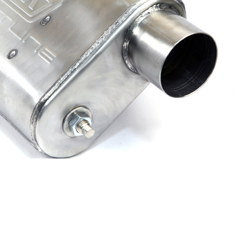 BBK Performance 2-1/2 Varitune Adjustable Muffler Double Offset (Stainless) 31015 Photo - out of package