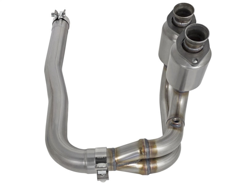 aFe Catalytic Converter Replacements Front - Jeep Wrangler (TJ/LJ) - 04-06 47-48003 Photo - Unmounted