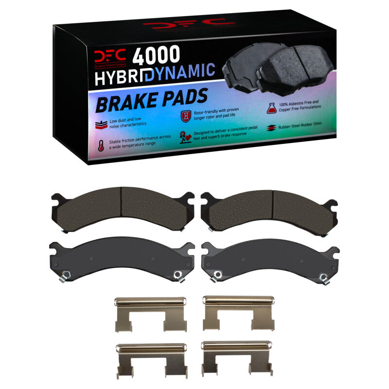 DFC DFC 4000 HybriDynamic Brake Pads Brakes, Rotors & Pads Brake Pads - OE main image