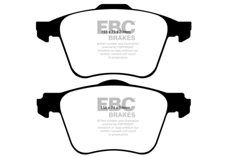 EBC Disc Brake Pad Set DP21690 Photo - Primary