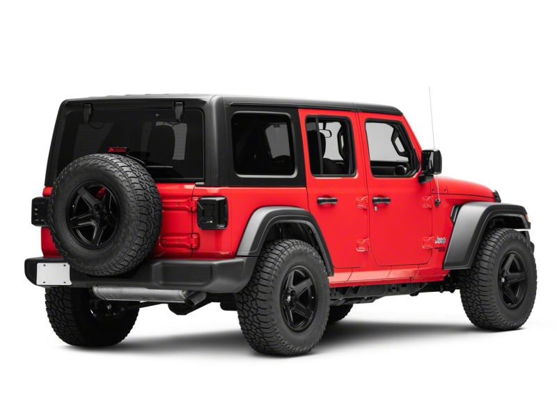 Raxiom 18-23 Jeep Wrangler JL Axial Series LED Tail Lights- Blk Housing (Smoked Lens) J142664-JL J142664-JL Photo - Close Up