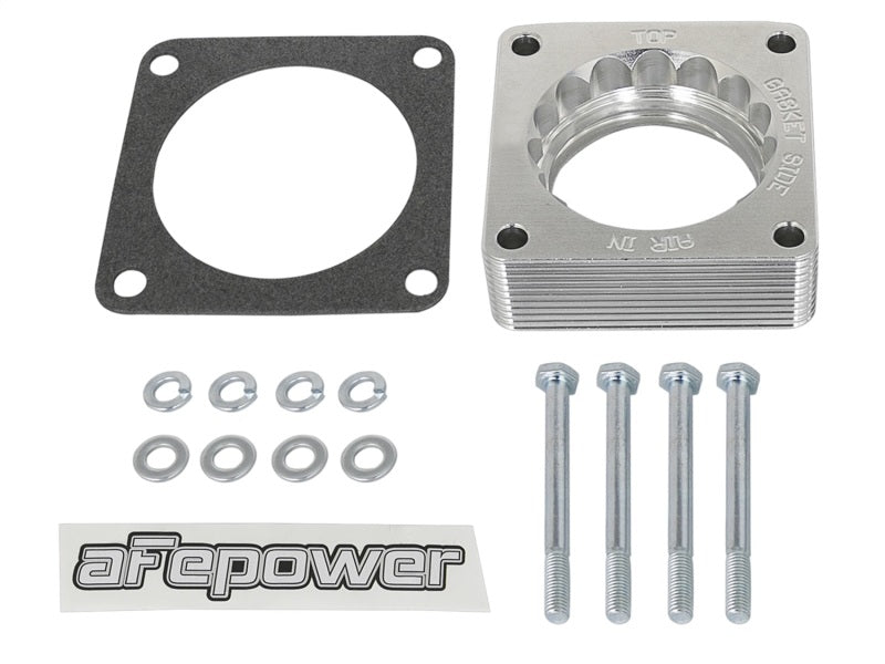 aFe Silver Bullet Throttle Body Spacer Nissan 350Z 03-06 V6-3.5L (VQ35DE) 46-36008 Photo - Unmounted