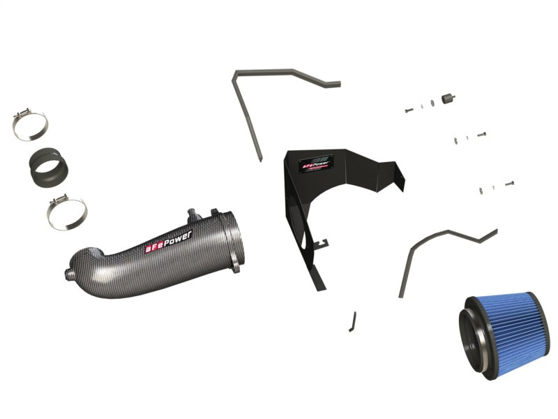 aFe Magnum Force Stage-2 Track Series Pro 5R Carbon Fiber Intake System 54-12162-C Photo - Unmounted