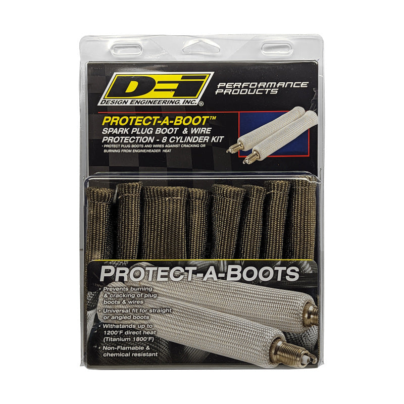 DEI Protect-A-Boot - 8in - 8-pack - No Ring - Titanium 10544 10544 Photo - in package