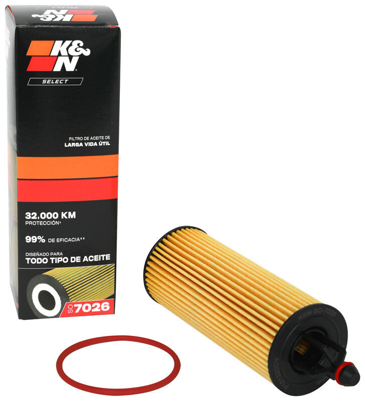 K&N Engineering K&N 14-22 Jeep Cherokee 3.6L V6 / 14-23 Chrysler 300 3.6L V6 OIl Filter SO-7026 SO-7026 Photo - out of package