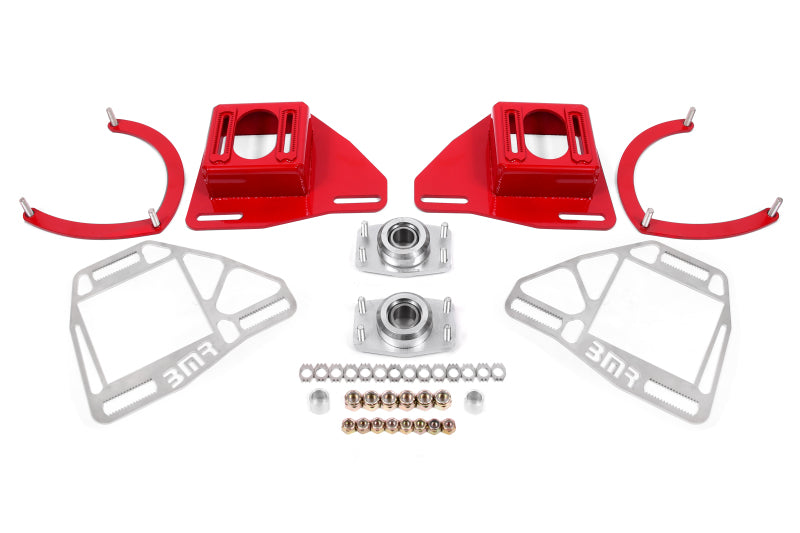 BMR Suspension 82-92 Chevy Camaro Caster/Camber Plates w/ Lockout Plates - Red WAK331R WAK331R Photo - Primary
