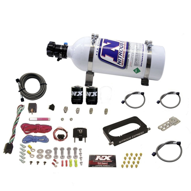 Nitrous Express 96-04 Ford Mustang Cobra/Mach 1 4 Valve Nitrous Kit (50-300HP) w/5lb Bottle 20950-05 20950-05 Photo - Primary