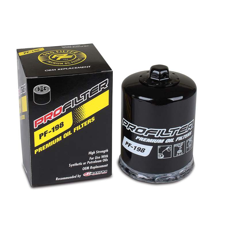 ProFilter Polaris/Victory Spin-On Black Various Performance Oil Filter PF-198 PF-198 User 1