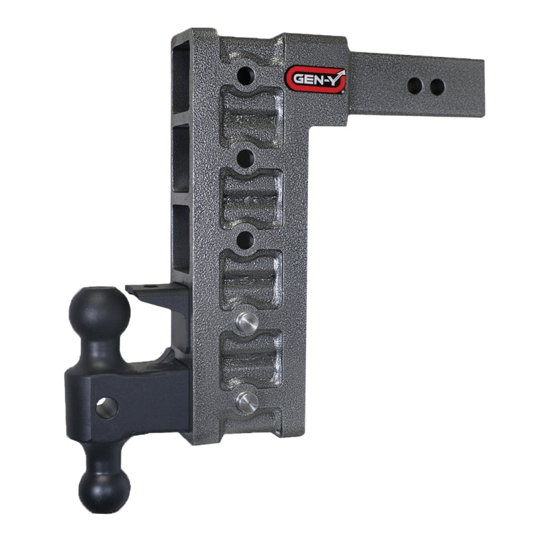 GEN-Y Hitch Gen-Y Mega Duty 2.5in Shank 12in Drop 3K TW 21K Hitch w/GH-061 Dual-Ball/GH-062 Pintle Lock GH-625 GH-625 Photo - Primary