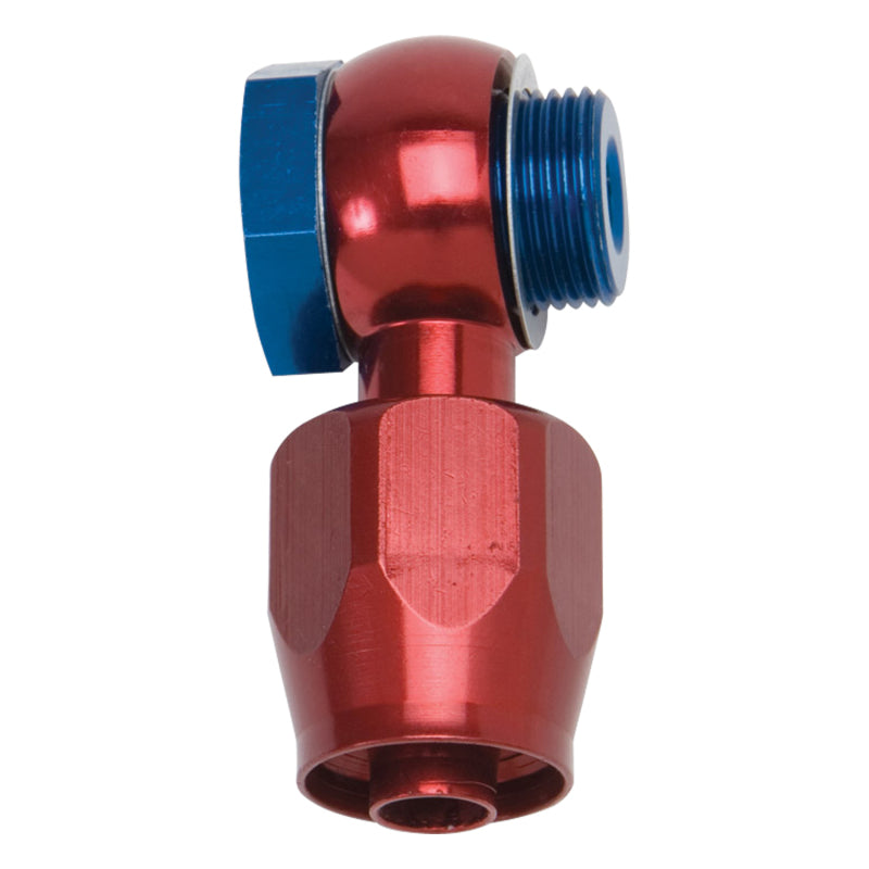 Russell -8 AN Carb Banjo Adapter Fittings (Red/Blue Finish) 640230 Photo - Primary