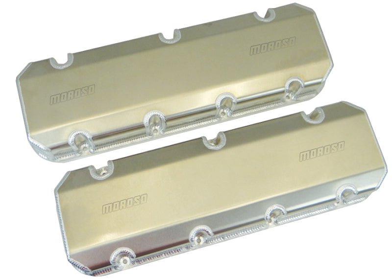 Moroso Brodix SR20/Dart Pro1 Valve Cover - 3in - Exhaust & Intake Pockets - Aluminum - Pair 68489 68489 Photo - Primary