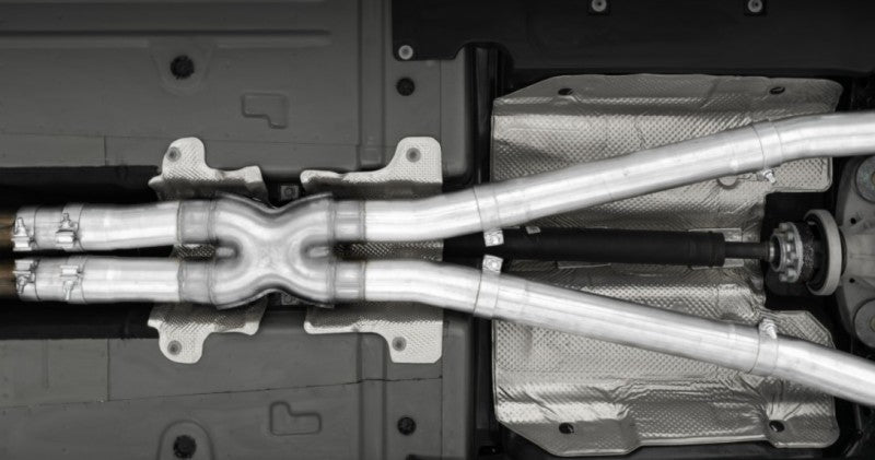 MBRP 15-Up Challenger 5.7 / 17-Up 6.2L/6.4L 3in Race Series Cat-Back w/ Quad Tips T304 Exhaust S71143CF S71143CF User 1