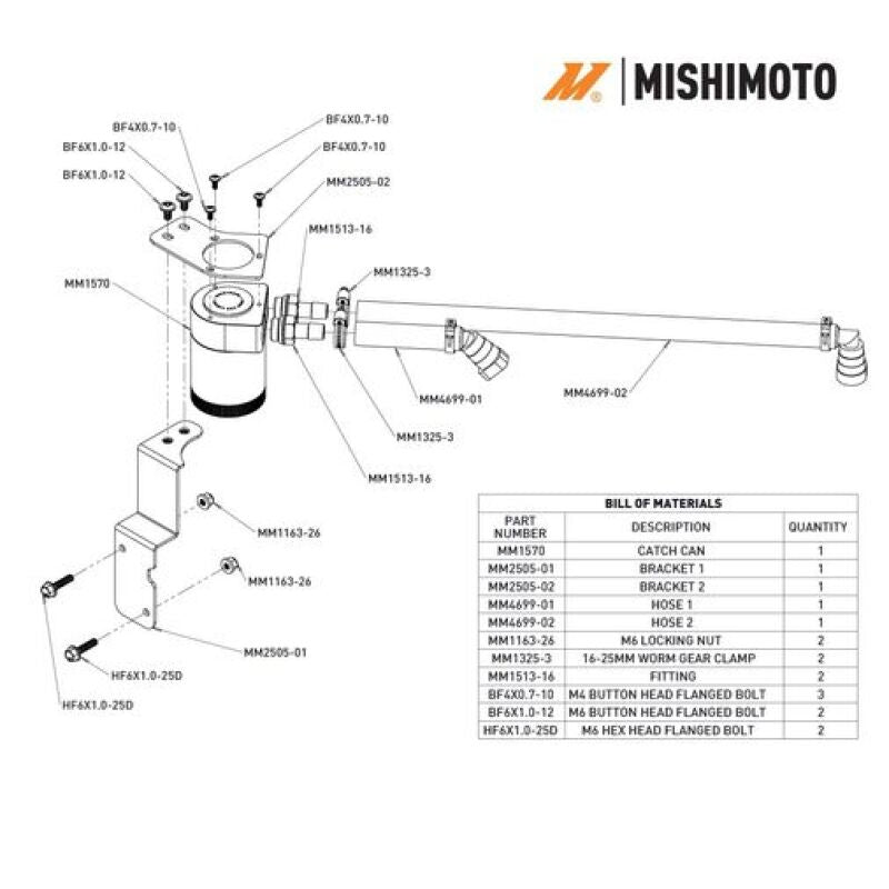 Mishimoto 2024+ Ford Mustang V8 Oil Catch Can - PCV Side MMBCC-MUS8-24 MMBCC-MUS8-24 User 1