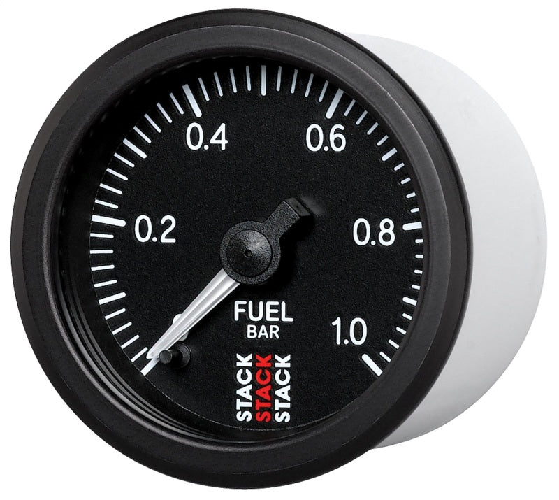 Autometer Stack 52mm 0-1 Bar M10 Male Pro Stepper Motor Fuel Pressure Gauge - Black ST3303 ST3303 User 2