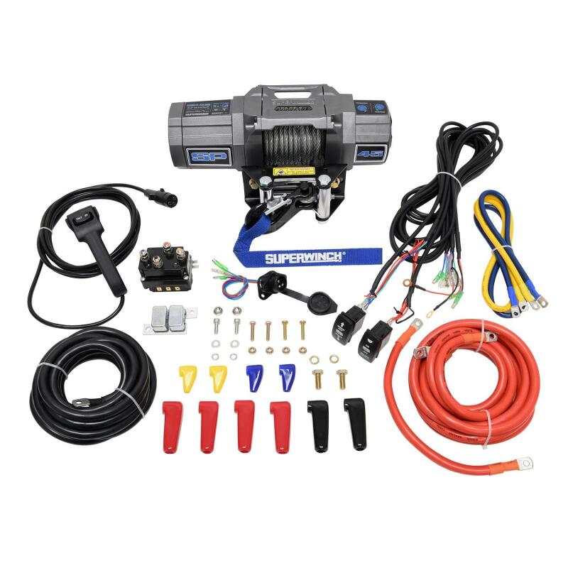 Superwinch 4500lb Winch 40ft Steel Rope Roller Fairlead 1145240 1145240 Photo - Unmounted