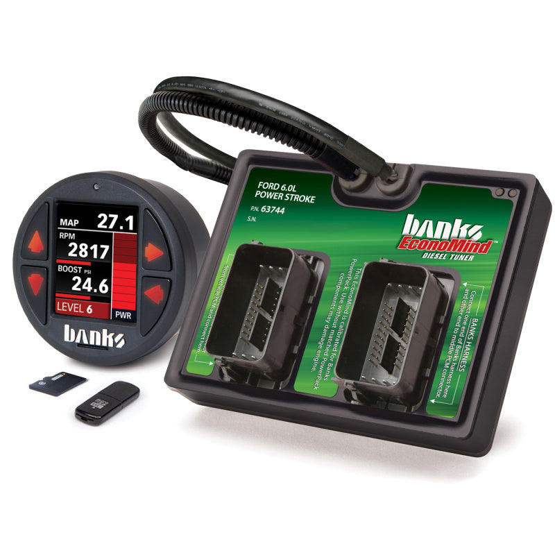 Banks Power 03-07 Ford F-250/F-350/F-450 6.0L Economind Diesel Tuner w/ Banks iDash-1.8 DataMonster 61451 61451 Photo - Primary