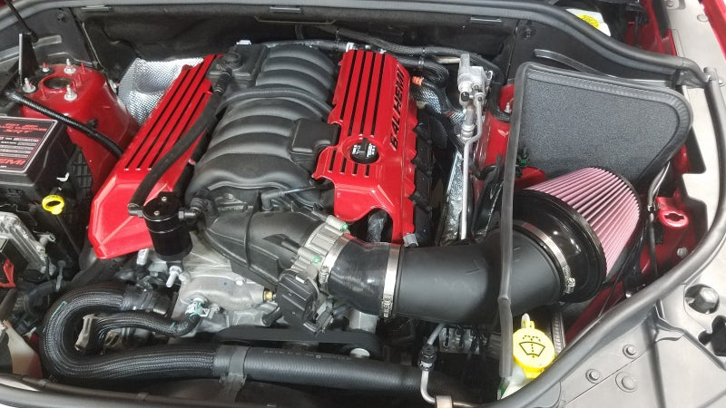 JLT 12-20 Jeep Grand Cherokee SRT8 6.4L Black Tex CAI Kit w/Red Filter (12-19 CARB Exempt) CAI-SRTJ-12 CAI-SRTJ-12 Photo - Primary