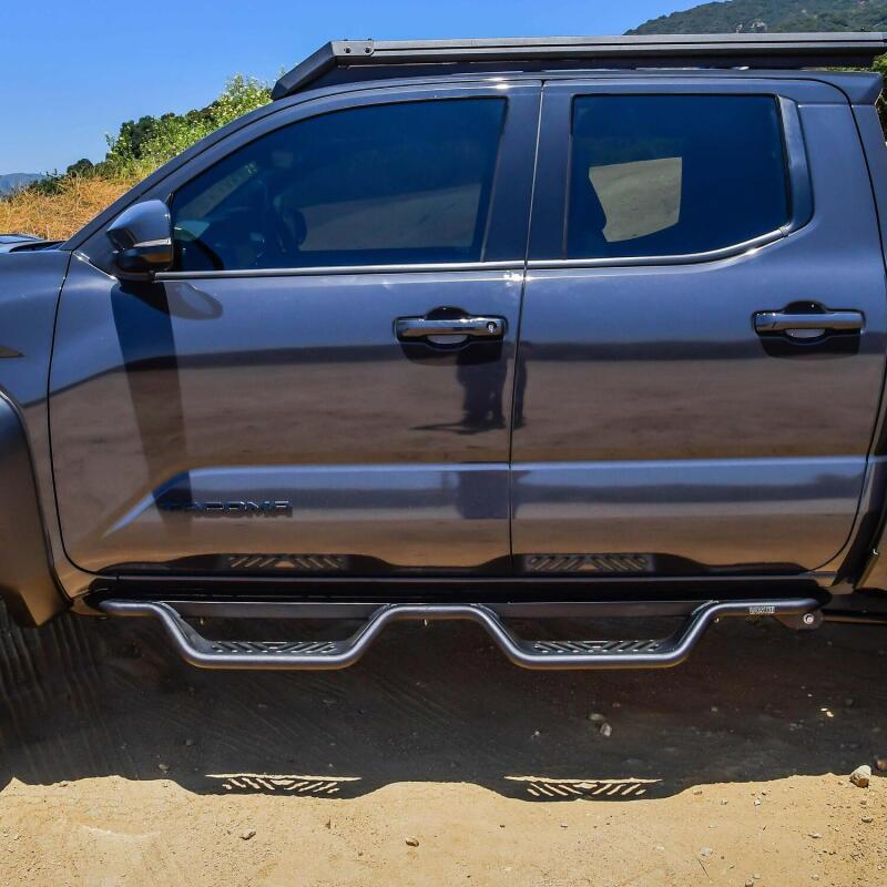 Westin 2024 Toyota Tacoma Outlaw Drop Nerf Step Bars - Textured Black 20-12785 20-12785 Photo - Mounted