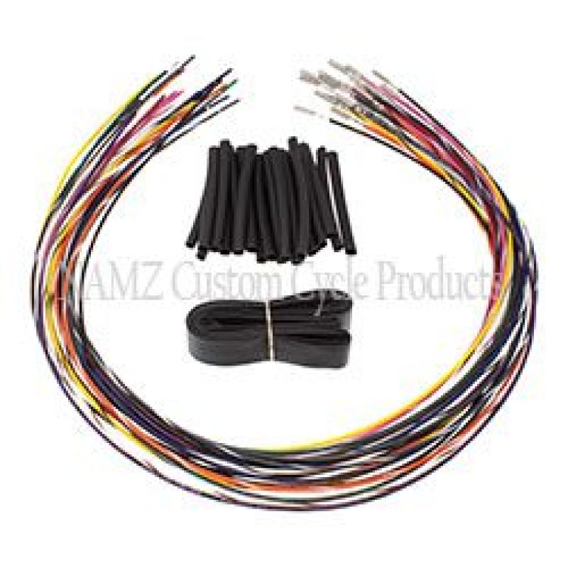 NAMZ 96-06 Baggers Handlebar Switch Wire Extensions 24in. (Cut & Solder / Fits Up to 20in. Apes) NHCX-UDB NHCX-UDB Photo - Primary