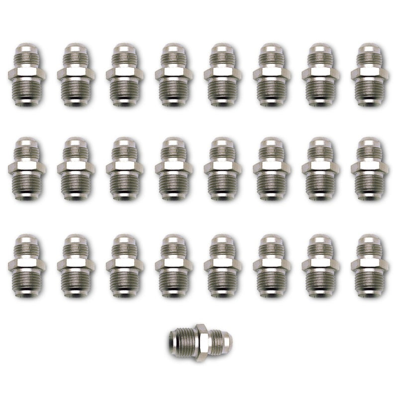 Russell Performance -6 AN (11/16in-18 Inverted Flare) Power Steering Adapter (25 pcs.) 648058 648058 Photo - Primary