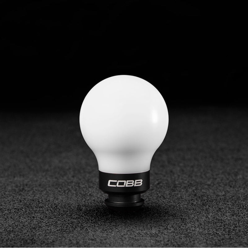 COBB Subaru 5-Speed COBB Knob - White Knob w/ Stealth Black 211350-W-BK 211350-W-BK Photo - Primary