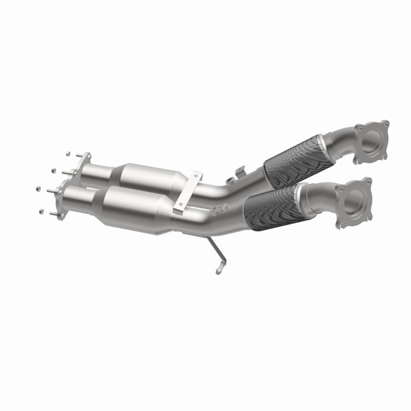 MagnaFlow Volvo OEM Grade Federal / EPA Compliant Direct-Fit Catalytic Converter 51627 360 Degree Image Set