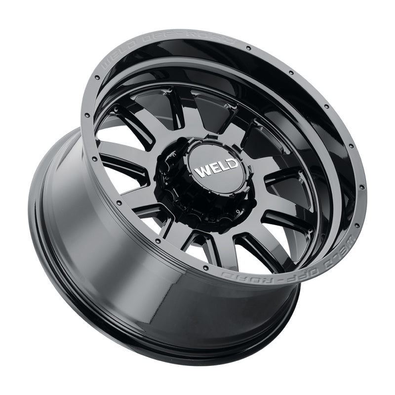 Weld Off-Road W168 20X9 Stealth 8X180 ET00 BS5.00 Gloss Black 124.3 W16809018500 W16809018500 Photo - Primary