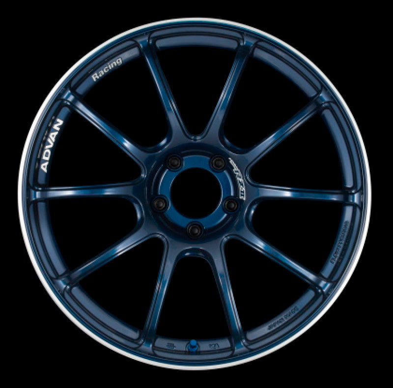 Advan RZII 15x8.0 +35 4-100 Racing Indigo Blue and Ring Wheel YAZ5G35AE YAZ5G35AE User 1