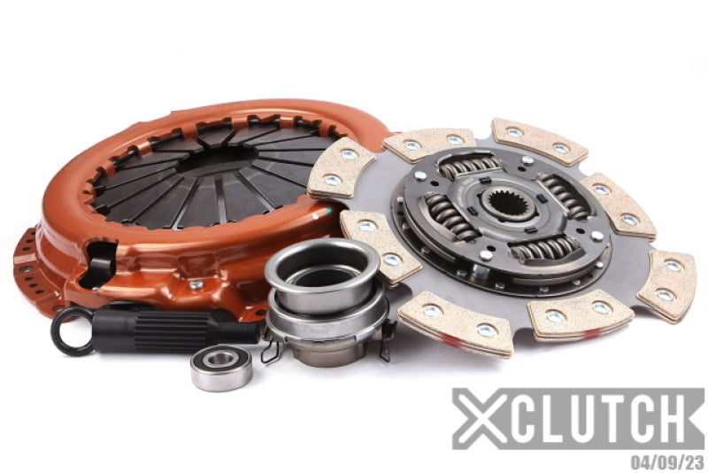 XCLUTCH 90-97 Toyota Landcruiser 4.2L Stage 2 Sprung Ceramic Clutch Kit XKTY28005-1B XKTY28005-1B Photo - Primary