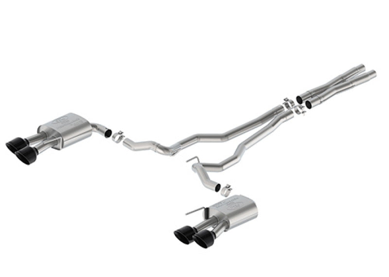 Ford Racing 2024 Mustang 5.0L Extreme Non-Active Cat-Back Exhaust w/Valance - Black Tip M-5200-M5EBV M-5200-M5EBV User 1