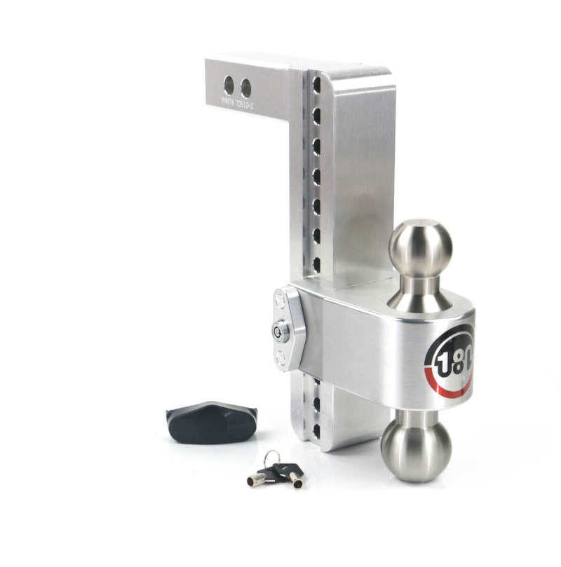 Weigh Safe 180 Hitch 10in Drop Hitch & 2in Shank (10K/12.5K GTWR) - Aluminum LTB10-2 LTB10-2 User 1