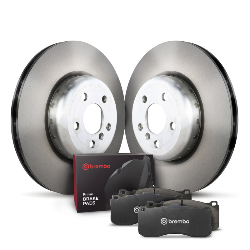 Brembo OE 08-10 BMW 535i/04-05 545i/06-10 550i/04-05 645Ci/06-10 650i Front Disc Brake Kit KT04504 KT04504 Photo - Primary