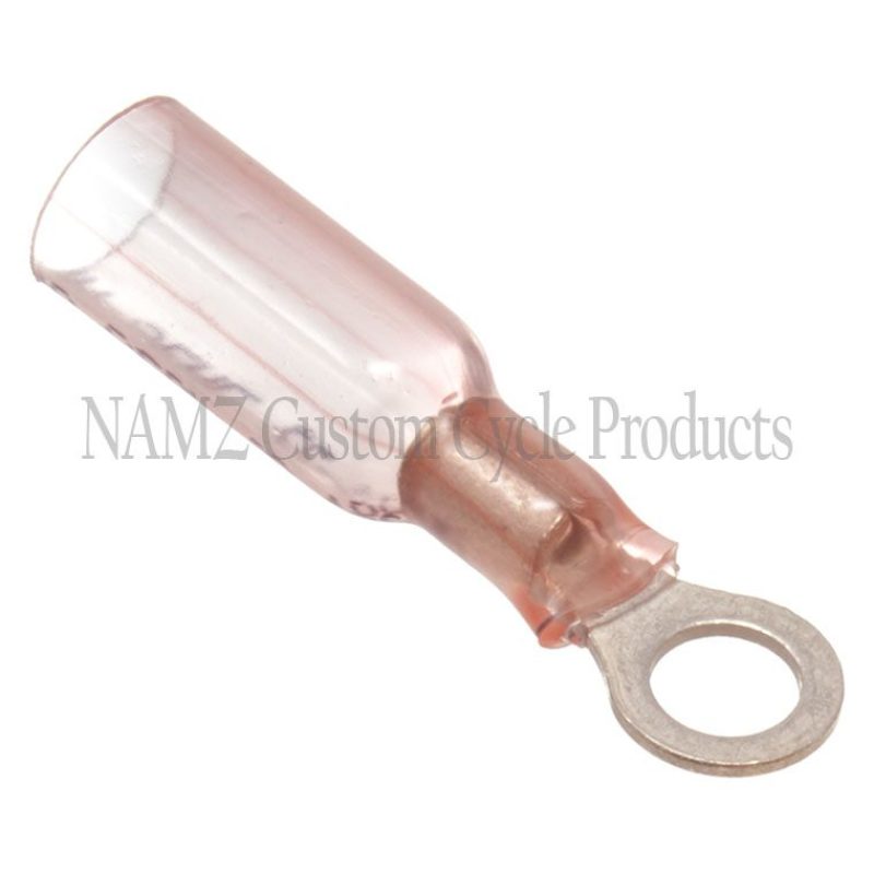 NAMZ Heat Sealable No.10 Ring Terminals 16-14g (25 Pack) NIS-19164-0003 NIS-19164-0003 Photo - Primary