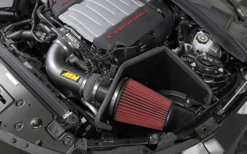 AEM Induction AEM 16-19 C.A.S Chevrolet Camaro SS V8-6.2L F/I Cold Air Intake 21-859C 21-859C Photo - Mounted