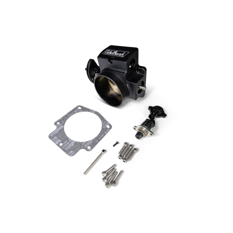 Edelbrock EFI Throttle Body Pro-Flo XT 90mm Black Mat Anodized Finish 39703 39703 Photo - out of package
