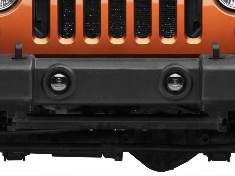 Raxiom 10-23 Jeep Wrangler JK & JL Axial Series LED DRL Fog Lights J127019 J127019 Photo - Close Up