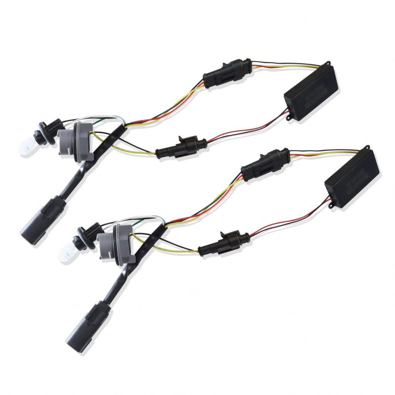 AlphaRex 19-22 Dodge Ram 2500/3500 Stock LED Tail Light to AlphaRex Tail Light Converters - Pair 640013 640013 Photo - Primary