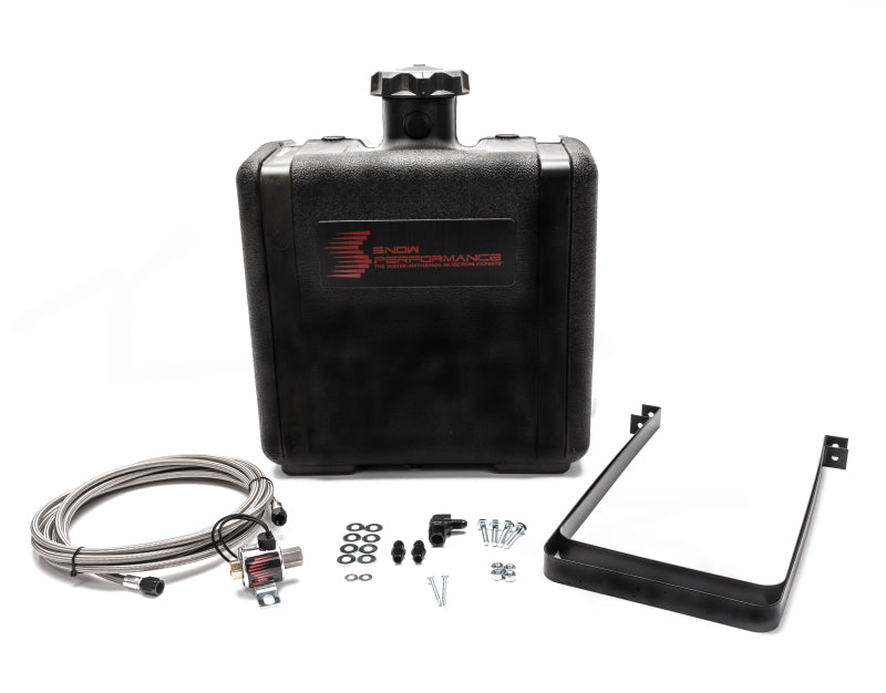 Snow Performance Water Tank Upgrade 7gal (w/Braided SS Line/Brackets/Solenoid/4AN Fittings) SNO-40016-BRD SNO-40016-BRD Photo - Primary