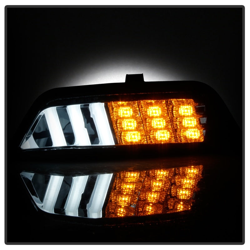 Spyder 15-16 Ford Mustang LED DRL - Smoke (CBL-YD-FM15-LED-SM) 5082527 5082527 Photo - Unmounted