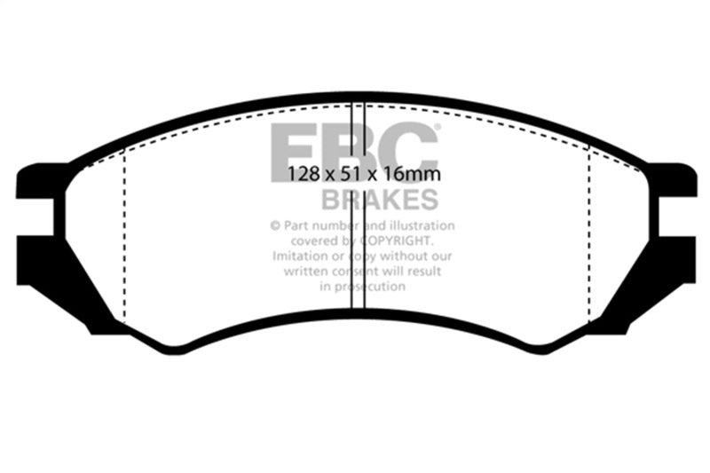 EBC Disc Brake Pad Set DP2839 Photo - Primary